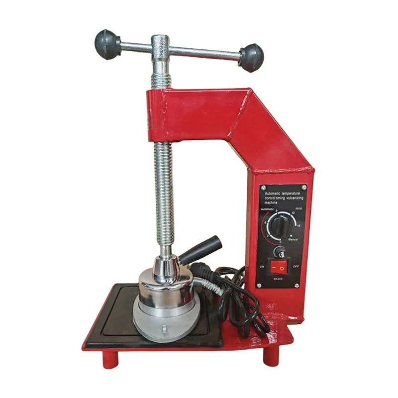 Fully automatic temperature regulating tire vulcanizing machine, tire vulcanizing machine, tire repair machine