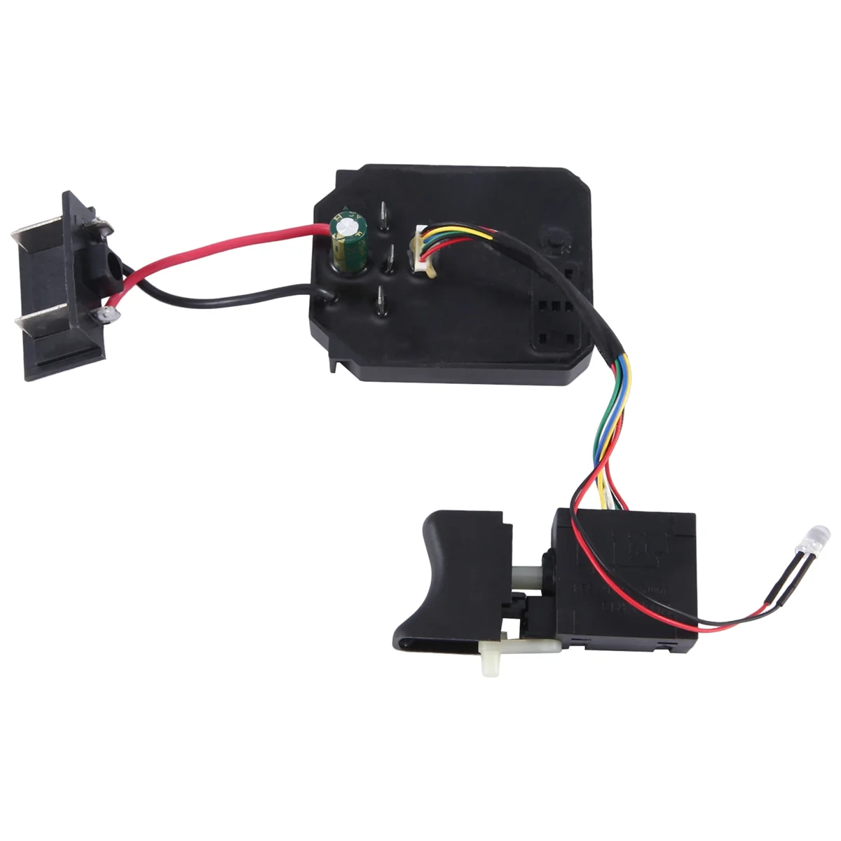 Подходит для Dayi 2106/161/169, бесщеточный электрический ключ, плата управления приводом + переключатель, бесщеточный электрический переключатель гаечного ключа