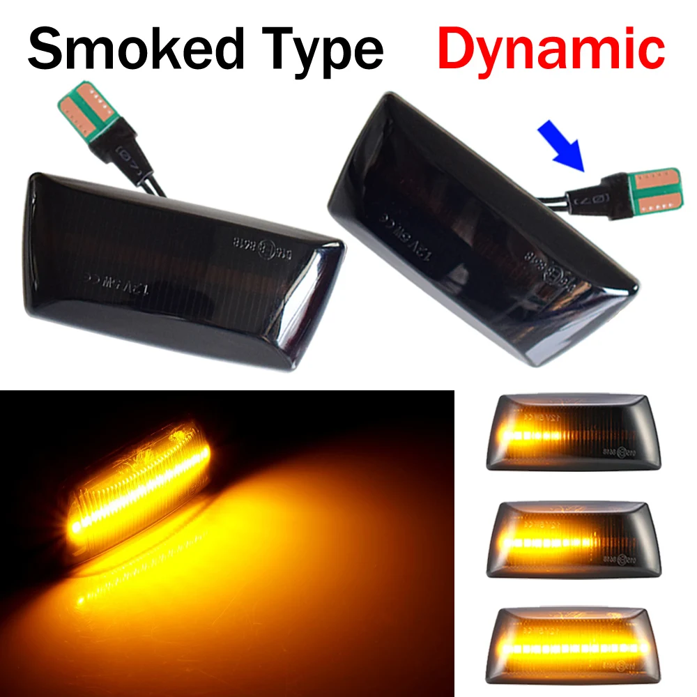 New For Chevrolet Cruze LED Dynamic Side Marker Light Repeater Indicator Light For Opel Insignia Astra H Zafira B Corsa D