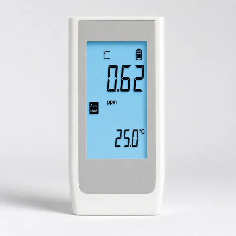 Portable Dissolved Ozone Meter 0.01mg/L Resolution IP67 Waterproof O3 Tester 10mg/L Range High Accuracy Digital Water Quality