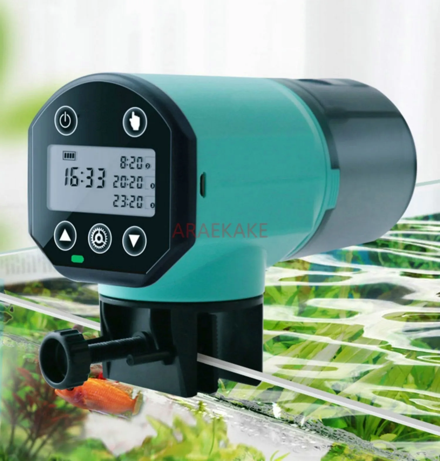 Automatic feeder fish tank feeder timed feeding automatic feeder fully automatic feeder small goldfish