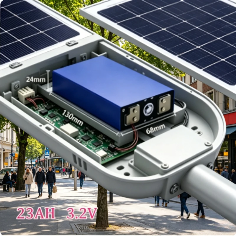 New Iron Lithium Battery Cell 3.2V Power Single 23ah  Unit Aluminum Shell Base Station Outdoor Energy Storage Assembly Battery