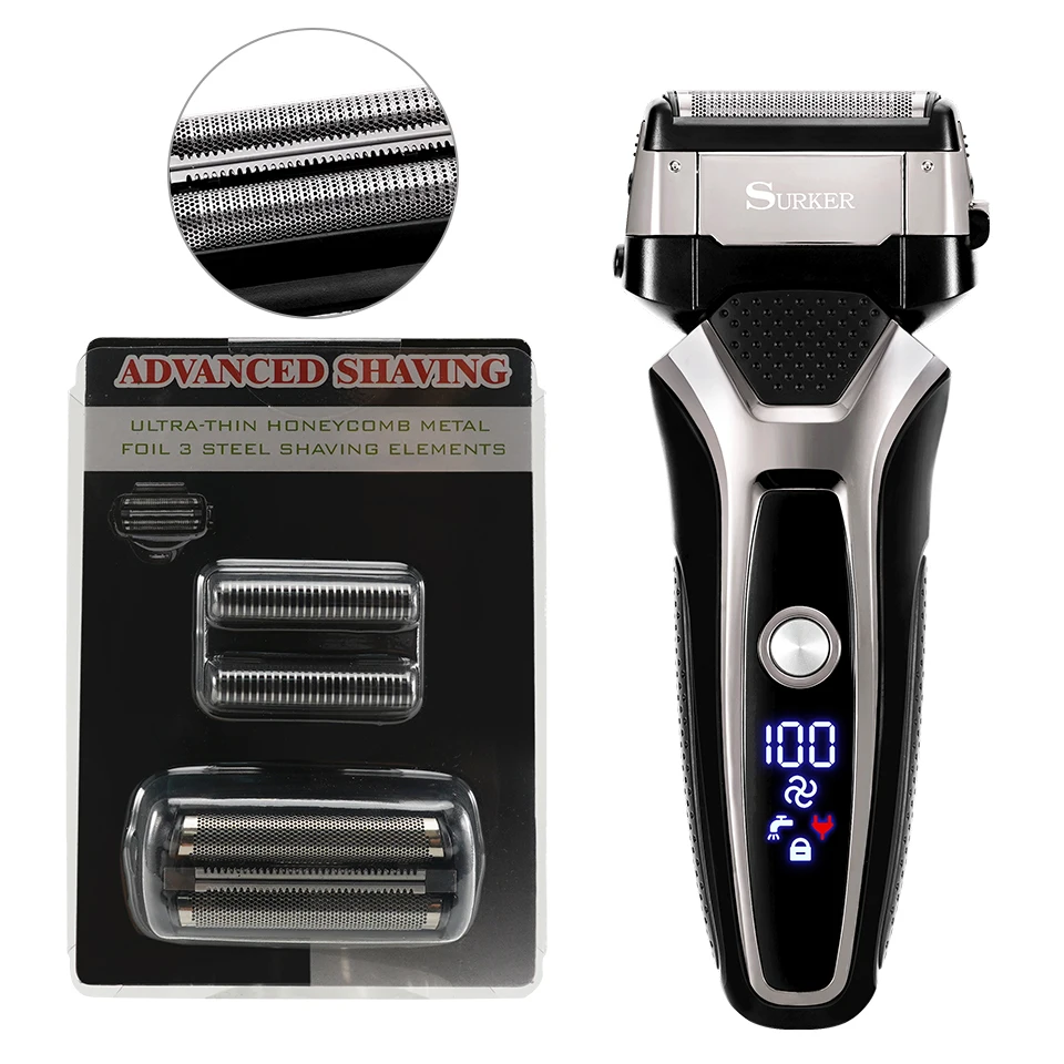 Hair Clipper Blade Professional  Clippers Replacement Blades Accessory For 3D Triple Floating Blade