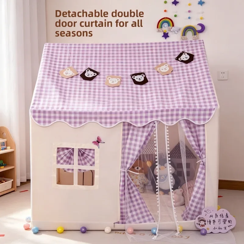 Indoor Kids Play Tent Castle Toy House Princess Sleepover Girls Boys Indoor Children's Tent Children's Room Toy and Game Room