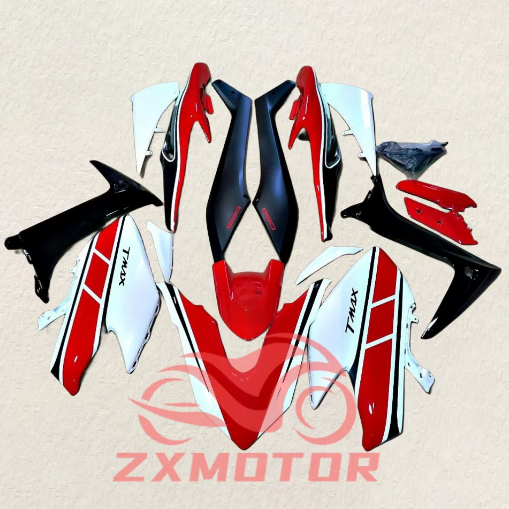 Kit de carenado para motocicleta TMAX 530 2017 2018 2019, carenados ABS personalizados gratis, moldeado por inyección apto para YAMAHA TMAX530