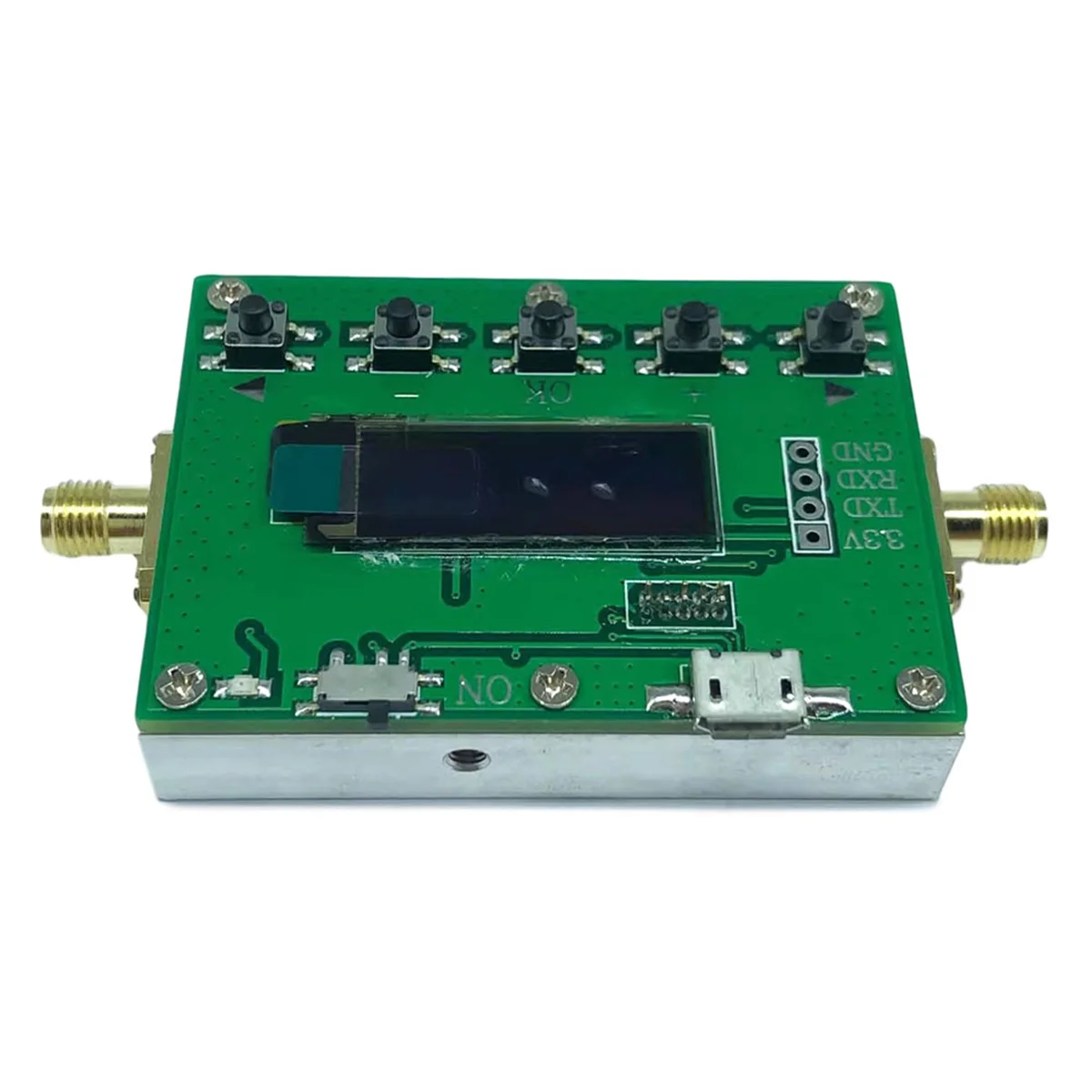 6Ghz Digital Attenuator 30DB 0.25DB Step OLED Display RF Module for RF Ham Radio Amplifier Power Level