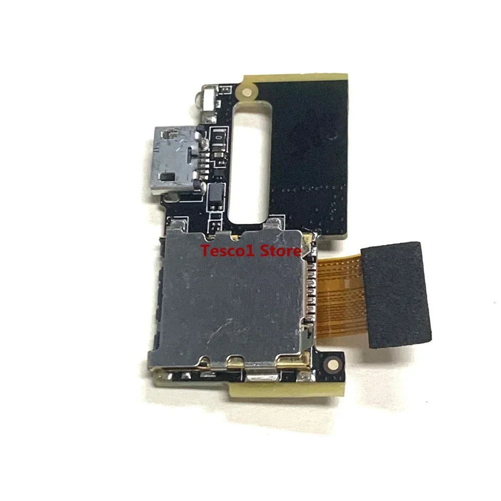 Original pour lecteur de fente de carte mémoire SD Micro pour gopro Hero + carte de port pcb pièces de caméra d'action