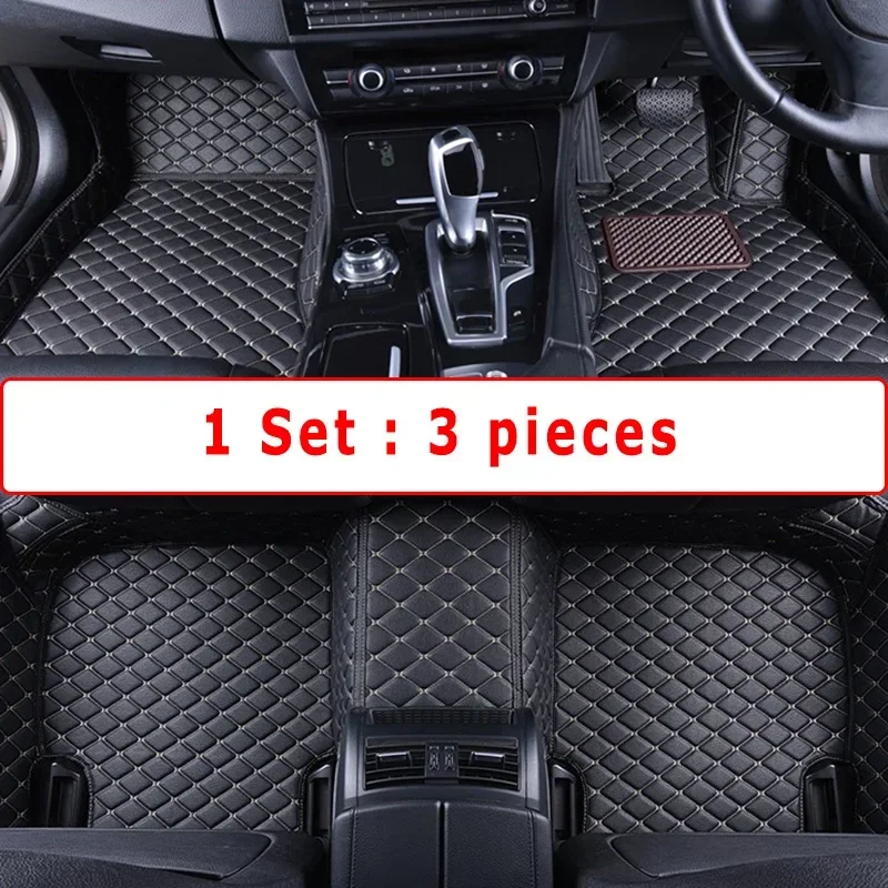 Custom Leather Waterproof Car Floor Mats RHD SUV Fitment 2010-2018