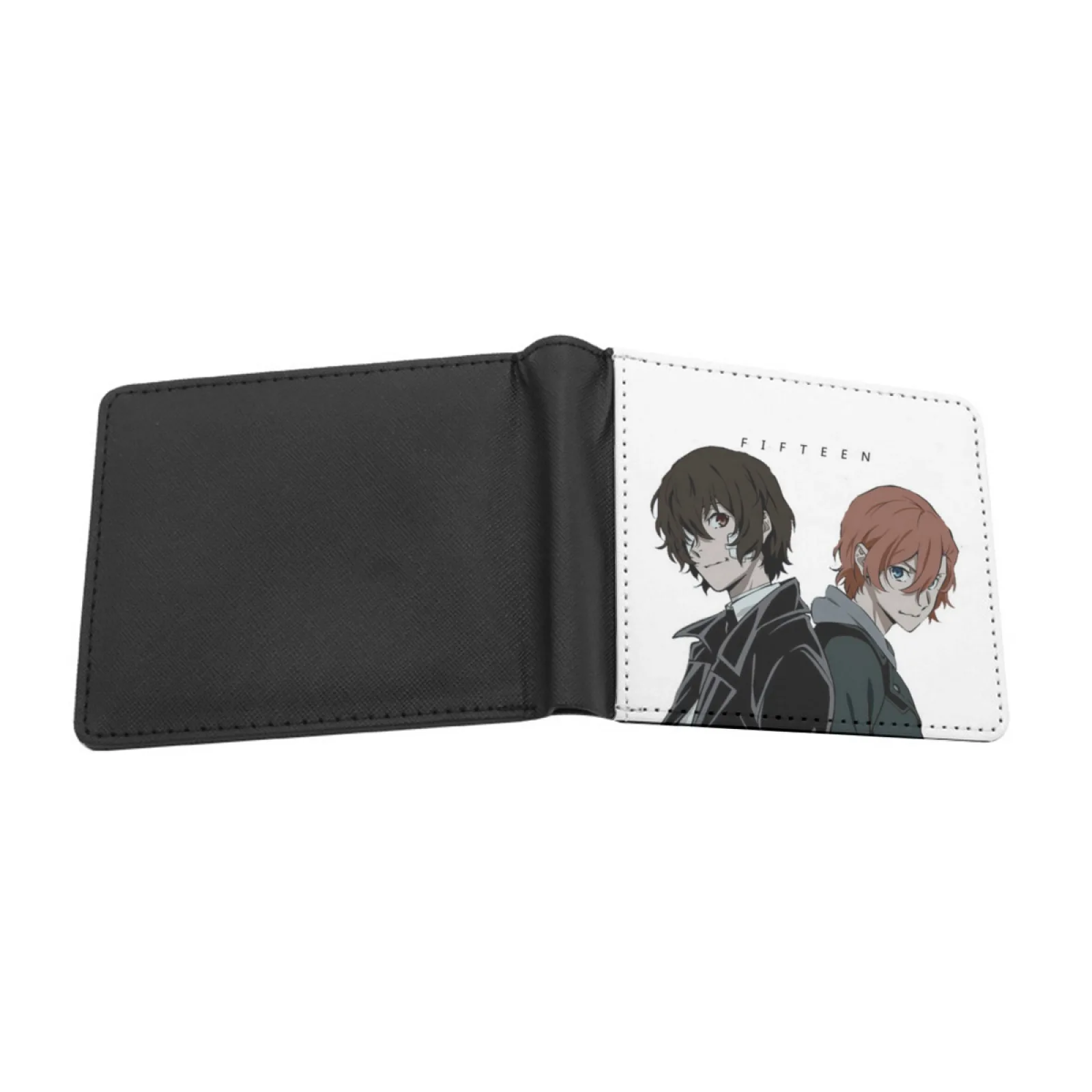 Soukoku Dazai Osamu Nakahara Bungou Stray Dogs Anime Personalized Wallet For Men And Women Pu Leather Short Pocket Purse Dazai