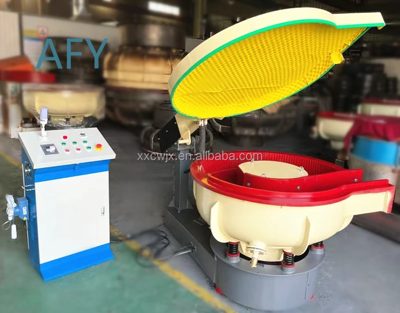 Small Parts Vibration Center Barrel Finishing Machine for Tumbling Polishing Equipment for Metal Plastic Jewelry Precision