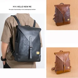 Fashion Women Backpack Male Travel Backpack Large Laptop Shopping Travel Bag Mochilas School Mens Leather Business School Bag