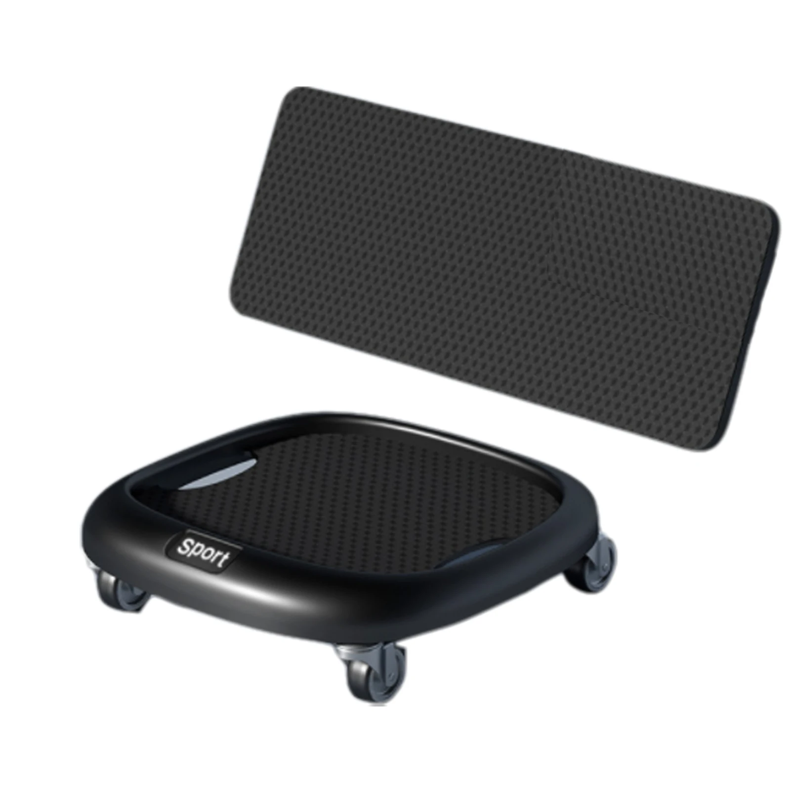 Rueda de rodillo ABS para mujer, tabla de ejercicios con rueda AB giratoria de 360 grados, herramienta de Fitness con estera, entrenador de fuerza de cintura para gimnasio en casa