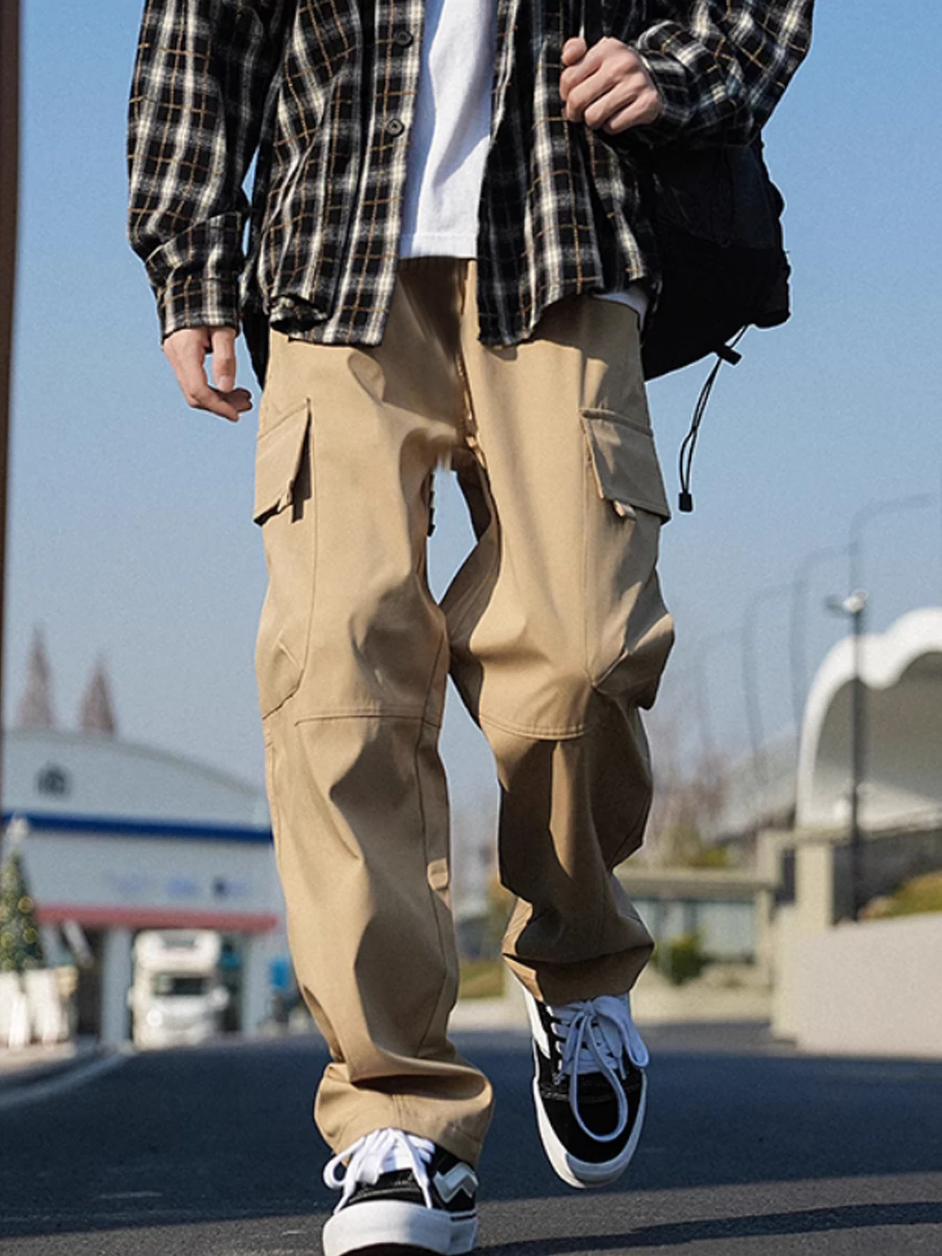 

Fashion Men Printing Clothing Trousers Drawstring Casual Pants Sweatpants Autumn And Winter Jogging Sports Fitness Pants