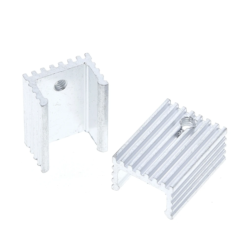 10pcs  Heat Sink Transistor Radiator TO220 Cooler Cooling 20*15*10MM