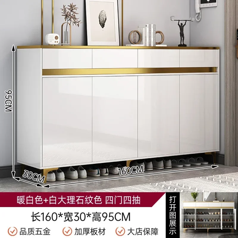 luxury Shelf Cupboards Shoe Cabinets Storage Organizers Hallway Closet Holder Shoe Rack Space Saving Scarpiera Home Furniture