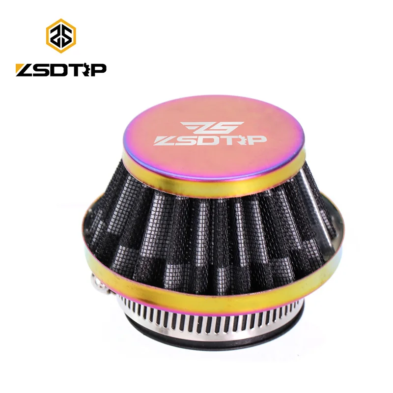 ZSDTRP 35/38/42/45/48/55/60mm Motorrad Luftfilter Für 110cc 125cc 150cc 250cc 450cc Motorrad ATV Dirt Bike Motor