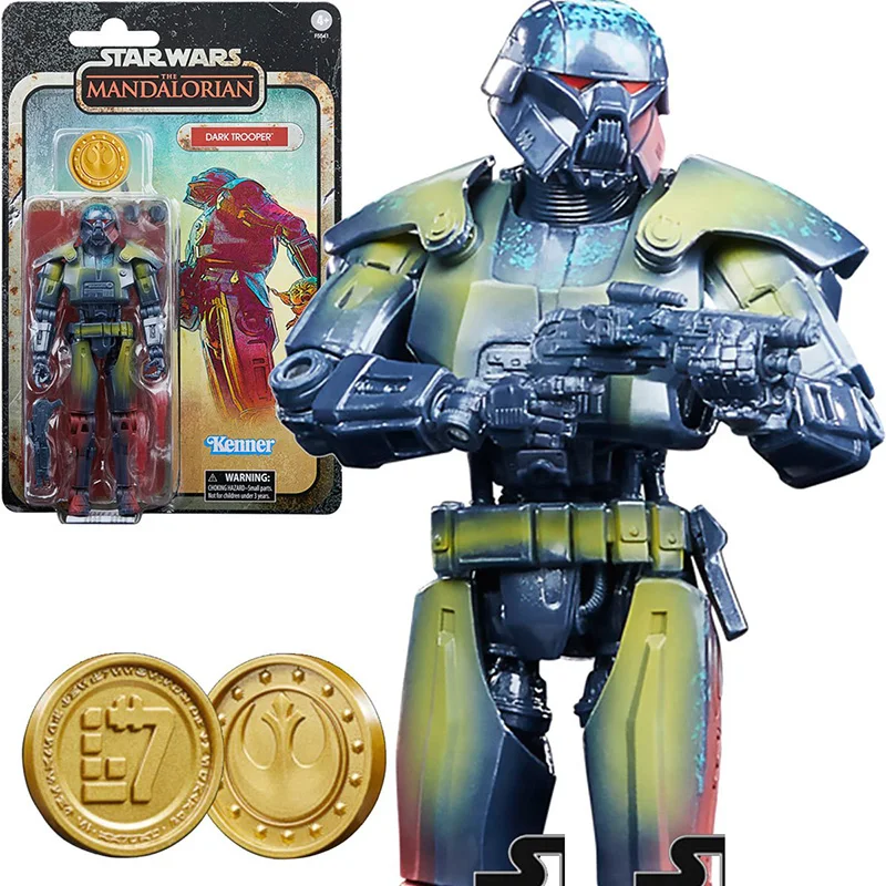 

Оригинальная 6-дюймовая коллекционная фигурка Hasbro Star Wars The Black Series Credit Collection Dark Trooper — эксклюзивная