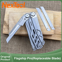 NexTool Flagship Pro with Replaceable Blades 16 in 1 Multitool Pliers Folding Knife Big Scissors Multi Tool EDC Outdoor Tools