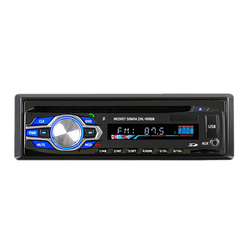 Audio Radio 5014 Car-styling Wireless Remote Control 1 Din 12V Car DVD CD Player Vehicle MP3 Stereo Car Handfree Autoradio BT