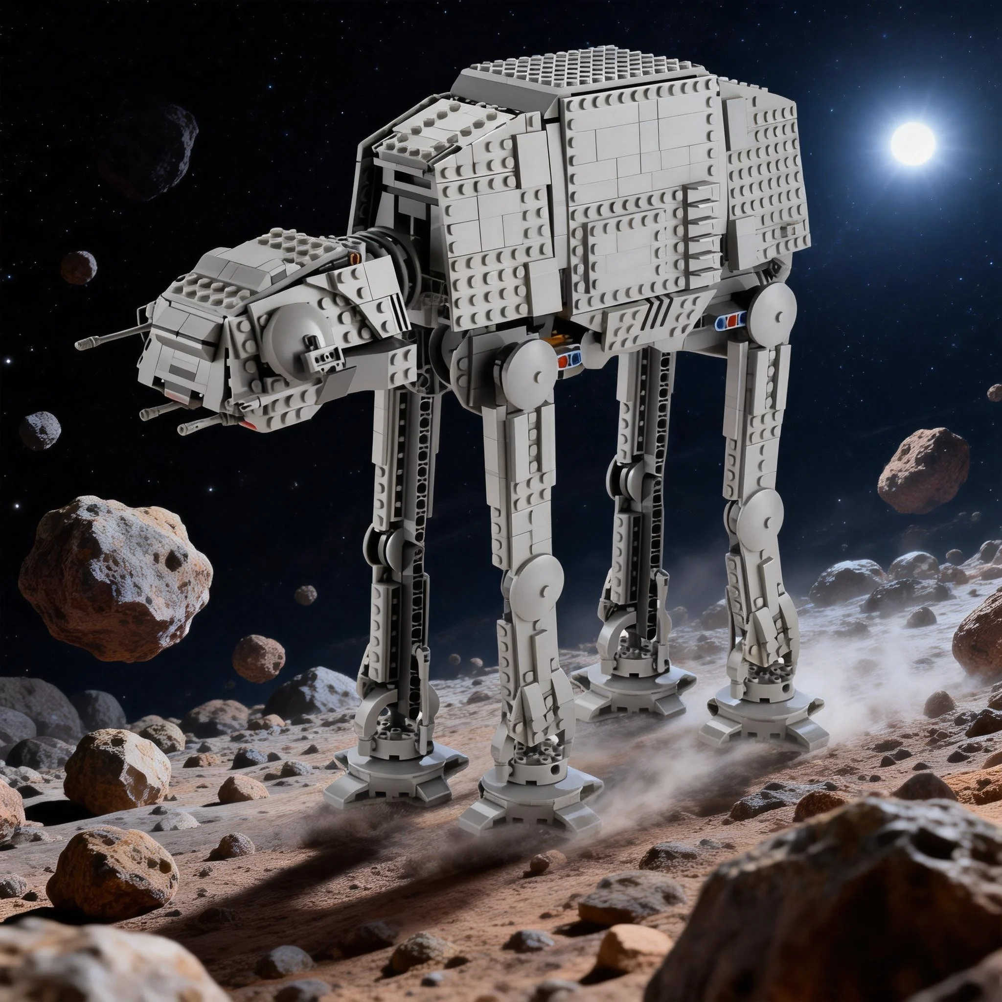 

moc2026 new gray modular assembly space war transport robot building blocks and mobile building blocks holiday gifts for adults