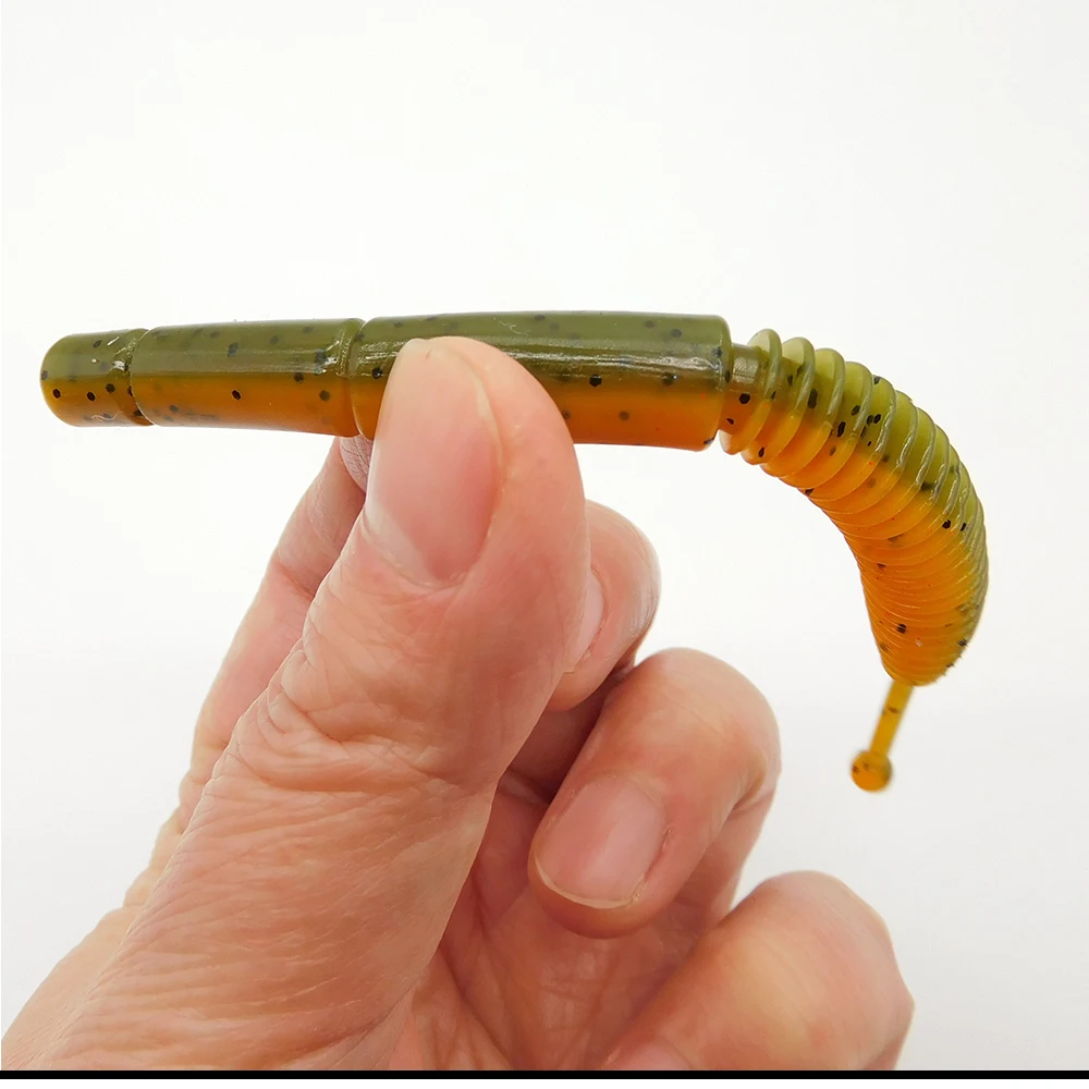 

ESFISHING Soft Lure Cruz Worm 125mmm Sea Fishing Soft Bait Iscas Artificial Crankbait Carp Fishing Tackle China Jerkbait