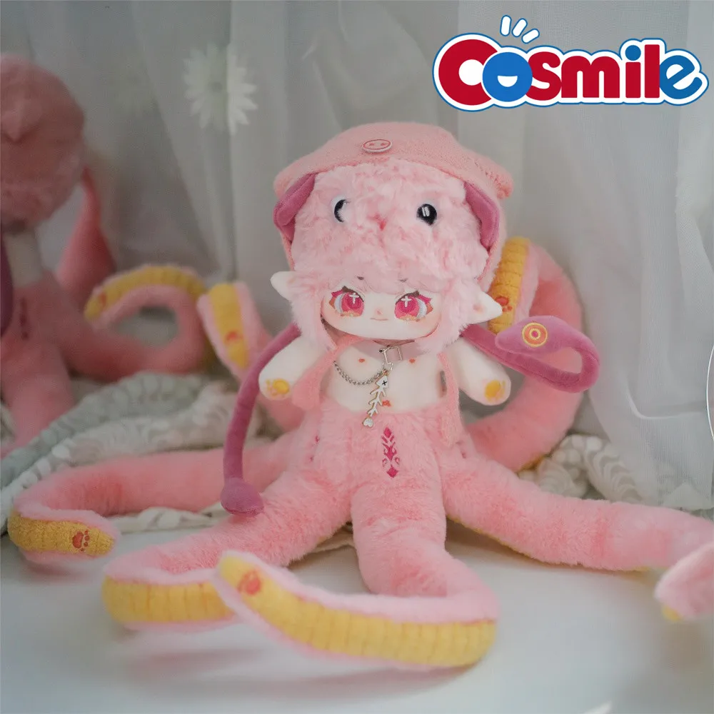 

Cosmile Anime Beast Monster Squid Tentacle Pink Plush Doll Toy Octopus Body Cute Cosplay C MK