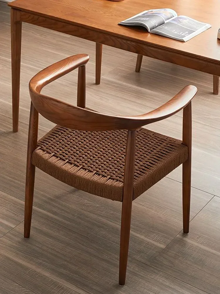 

Резиновые деревянные обеденные стулья, роскошные скандинавские обеденные столы, стулья из цельного дерева, портативный стул, дизайнерское кресло для гостиной, мебель