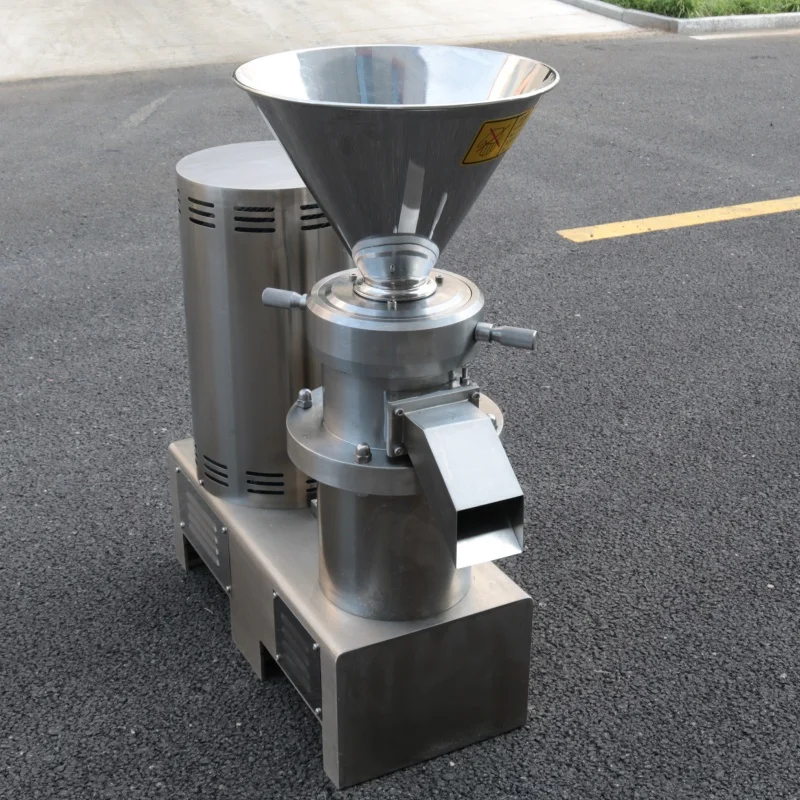 Customized Small Grind Sesame Tahini Colloid Mill Penut Nut Price Peanut Butter Make Machine for Nuts Processing