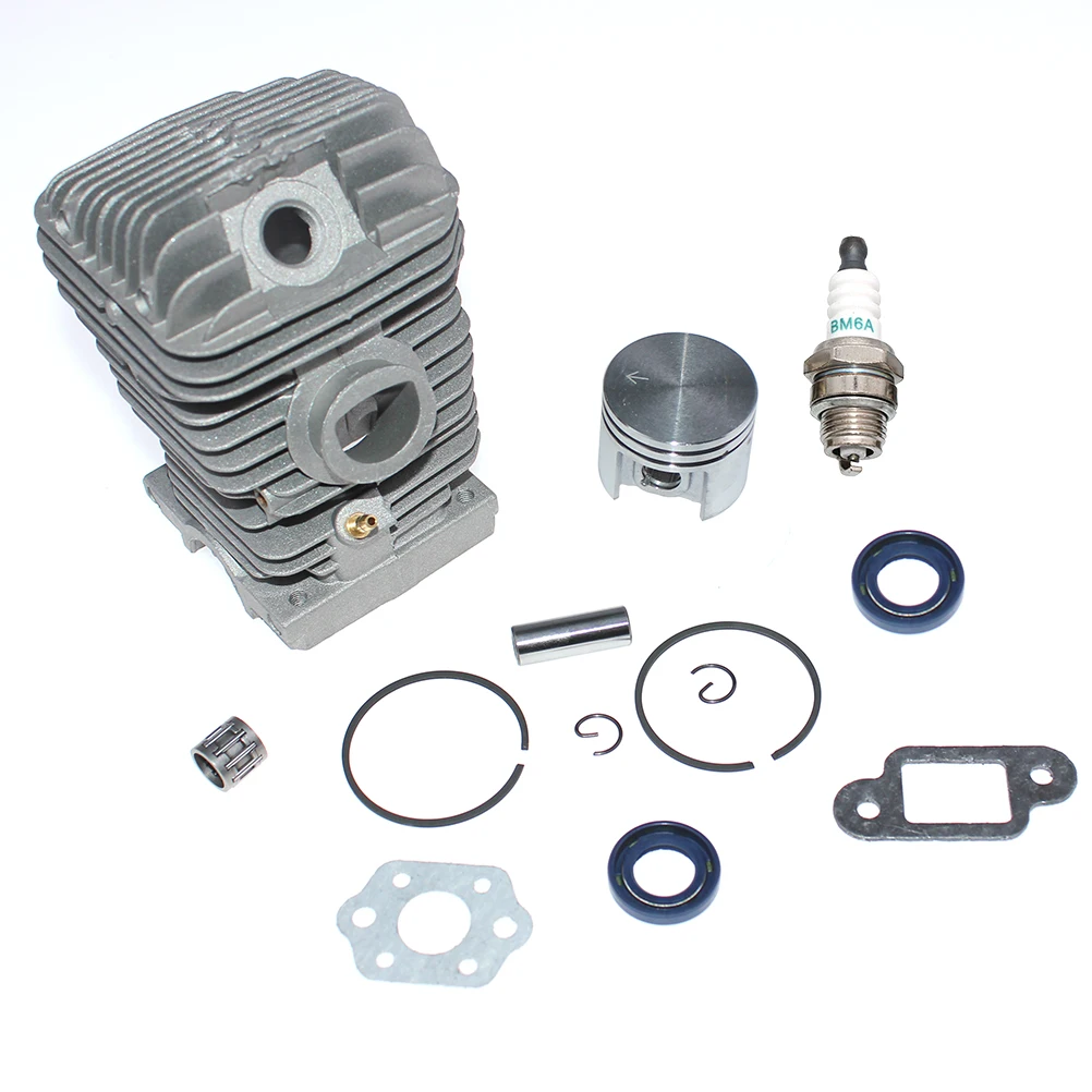 

40mm Cylinder Piston Kit For Stihl 021 021C MS210 MS210C MS210C-B MS210C-BEZ MS210Z 1123 020 1219, 1123 020 1221