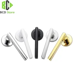 BCD 2PCS/set 304 Stainless Steel Barn Door Handles For Interior Doors Indoor Room Outdoor Wooden Door Handles Without Lock 1Pair