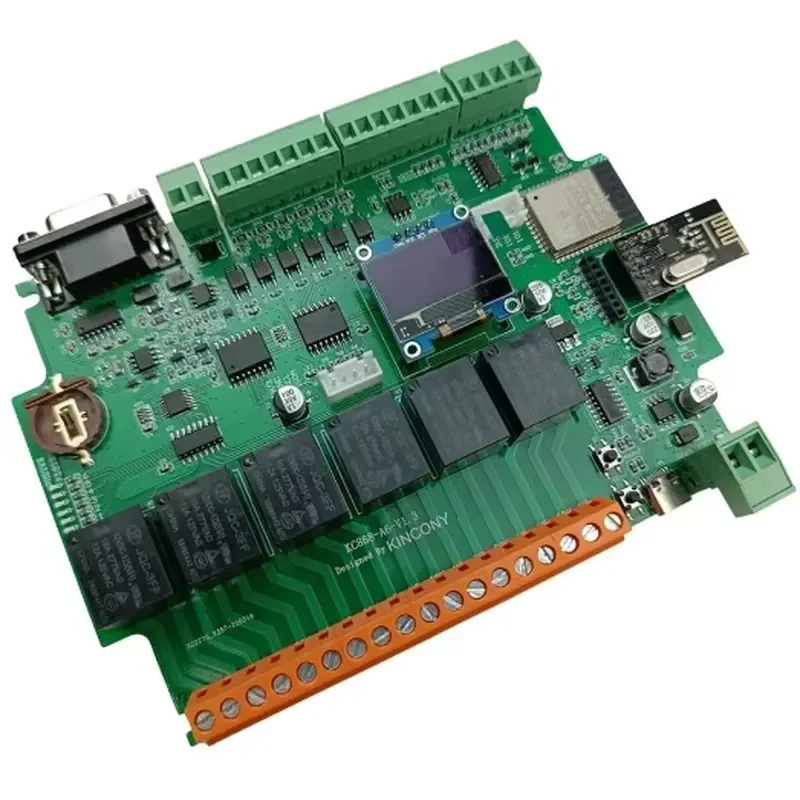 KinCony A6 ESPHome ESP32 Relay Board MQTT Modbus Arduino IDE Tasmota Home Assistant DIY Kit