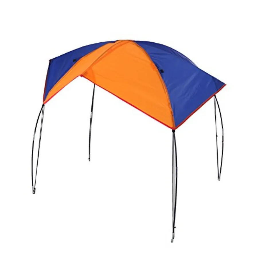 

Inflatable Kayak Awning Canopy, Boat Sun Shade Shelter, 2/3/4 Persons Boat Sun Shelter Sailboat Awning Cover Fishing Canopy Ten