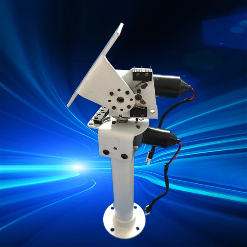 

DC Dual-axis Gimbal Solar Tracking and Monitoring Robot Large Load and High Torque All Metal X-axis Y-axis 5v-12v-24v 1min/1RPM