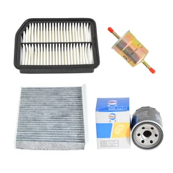 4pcs/Set Cabin Air Oil Fuel Filter For CHANGAN CS35 Plus 1.6L 2018 2019 2020 2021 2022 Car Engine Cleaner Auto Replacement Parts