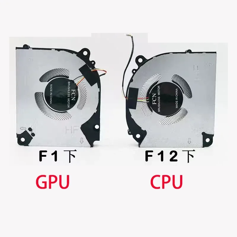 The new CPU GPU notebook cooling fan is suitable for Shenzhou Ares Z8D6 Z7D6 Z9R7 G8 G9 R7 R9 cooling fan