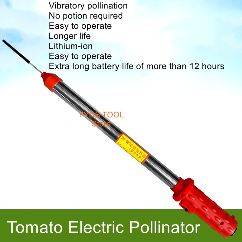 Front window electric pollinator greenhouse tomato small tomato greenhouse vibration flower spotter lithium vibration pollinator