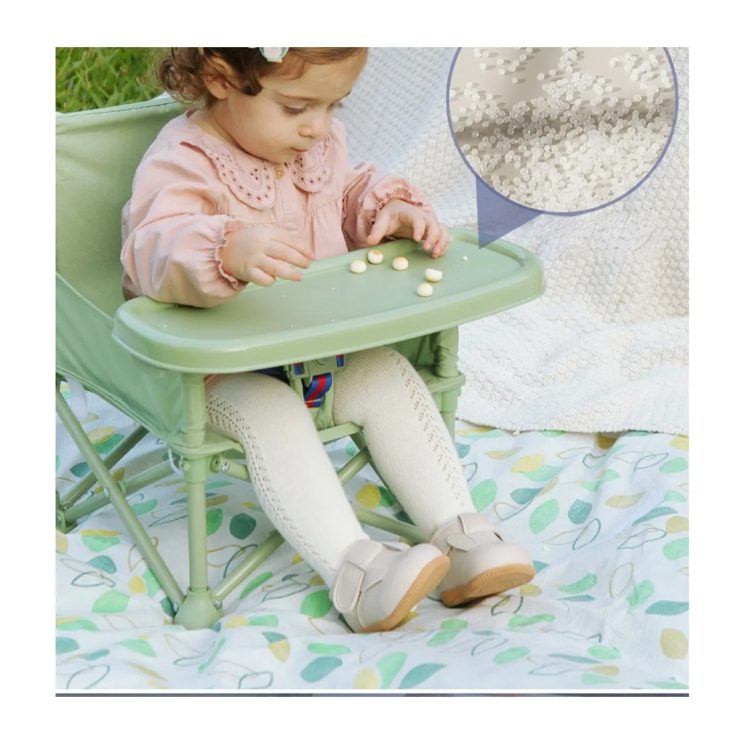 Baby Children Baby Picnic Chairs Outdoor Beach Camping Stool Portable Folding Photo Learning To Sit Baby Beach Table