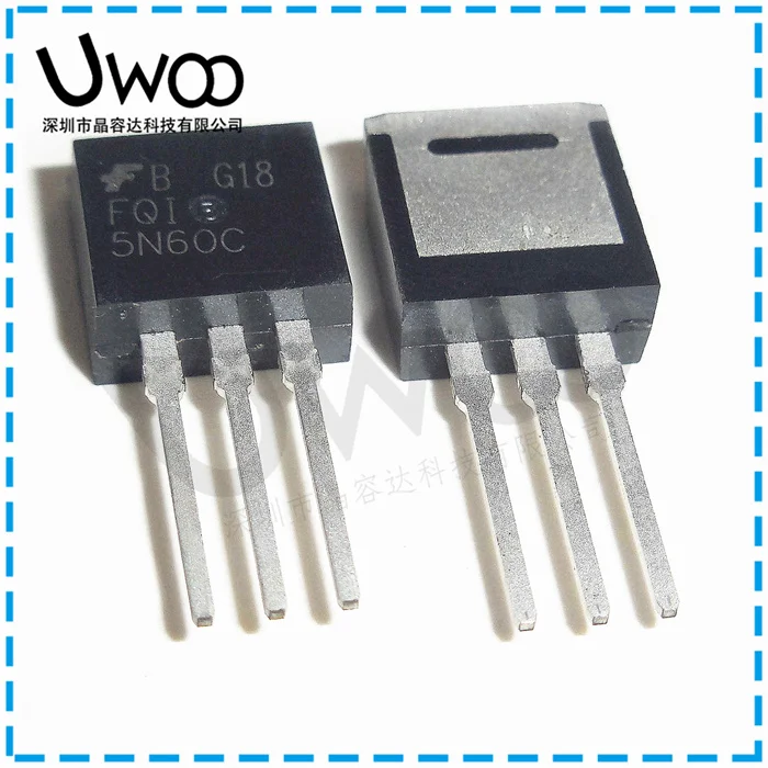 100%Original New  FQI5N60C 4.5A 600V TO262-3  FQP2N80 2.4A 800V TO220