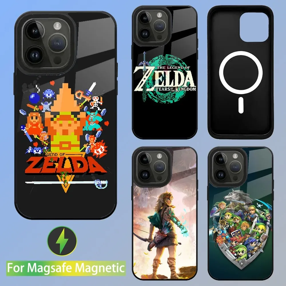 The L-Legend of Z-ZeldaS Phone Case For iPhone 15,14,13,12,11,Plus,Pro,Max Mini Magsafe Magnetic Wireless Charging