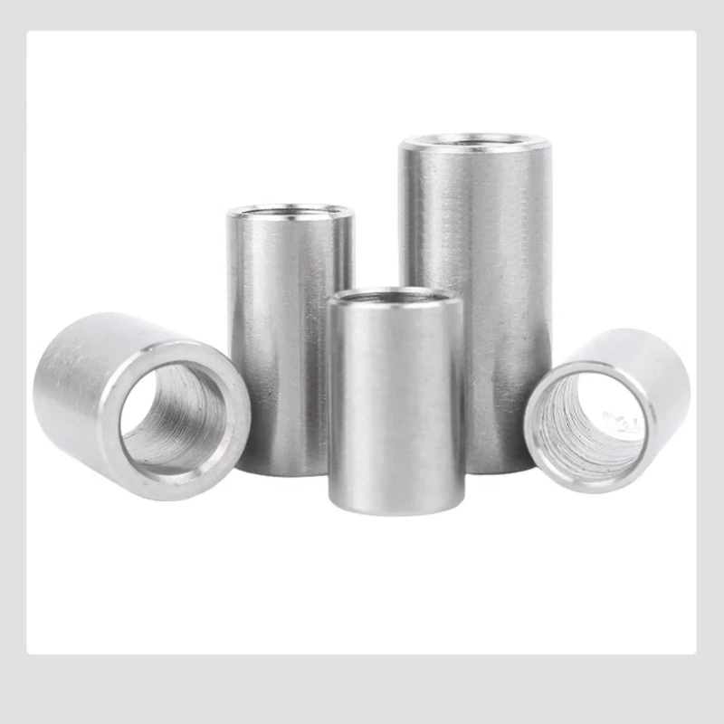 M16 M17 M18 M20 304 Stainless Steel Bushing Washer Gasket Unthreaded Round Hollow Standoff Spacer Sleeve OD 18/20/21/22/23~30mm