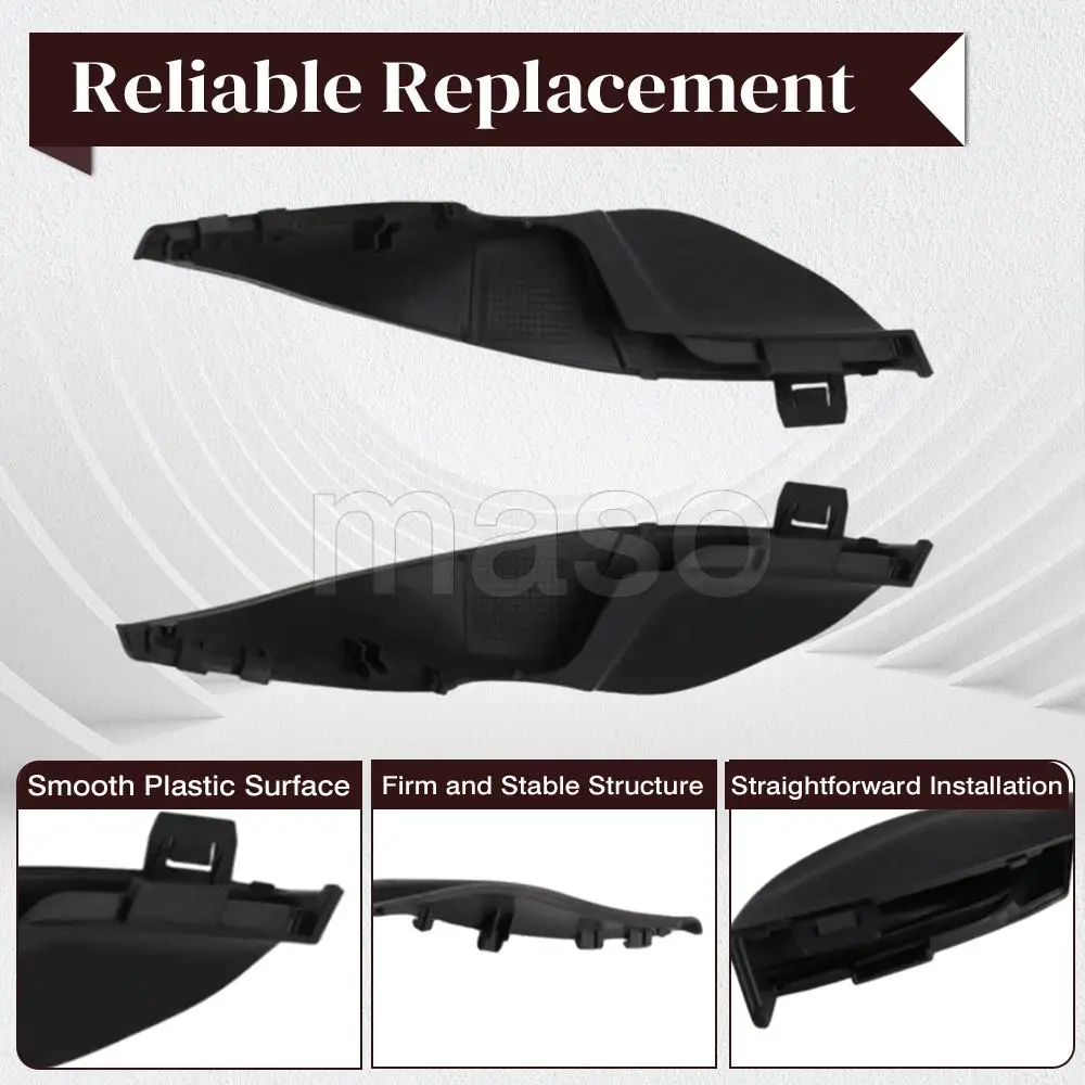 2 قطعة غطاء لوحة القلنسوة الأمامية غطاء الصرف الزجاج الأمامي لفولفو S80 2007-2016 V70 2008-2016 S80L 2009-2015 31218596 31218596