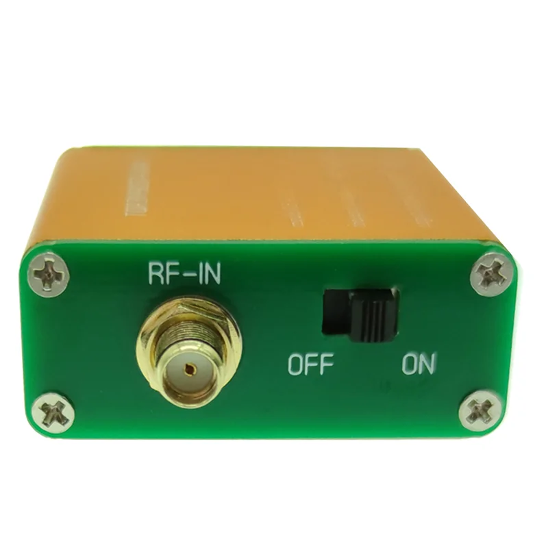 100K-6GHz All Band Amplifier HF FM VHF UHF RF Preamplifier High Linearity Ultra-Low Noise Gain Amplifier