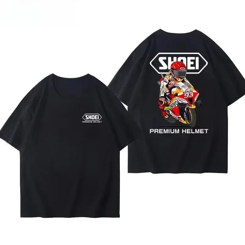 2026 Helmet Motorcycle Tshirt Men Women Off-road Summer Breathable Short Sleeve Quick Dry Casual Top