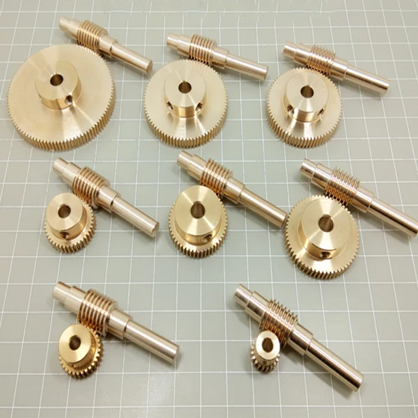 

1set 0.5 Module High Precision Worm Gearbox Reduction Ratio,Small Module Worm Gear Reducer 8 Styles Available