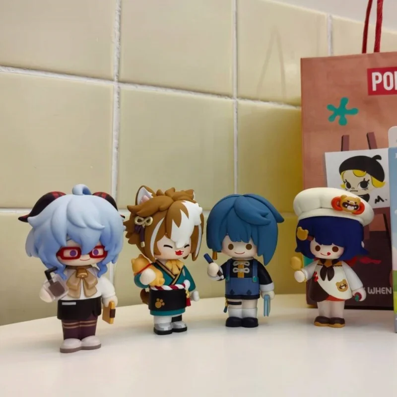 

In Stock Genuine Genshin Impact Dress-Up Dreams Series Blind Box Toys Mystery Box Action Figure Cute Toys Surprise Gifts Collect
