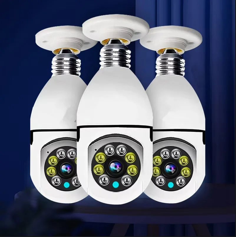 1MP Indoor Security Camera Wireless WiFi Home Surveillance Cam Auto Motion Tracking Color Night Vision Two Way Audio Sound Alarm