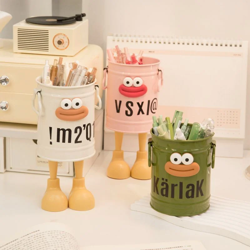 1 Pcs cartoon pen holder,Pen Holder Organizer,simple storage holder, for desk storage, office storage, home study storage