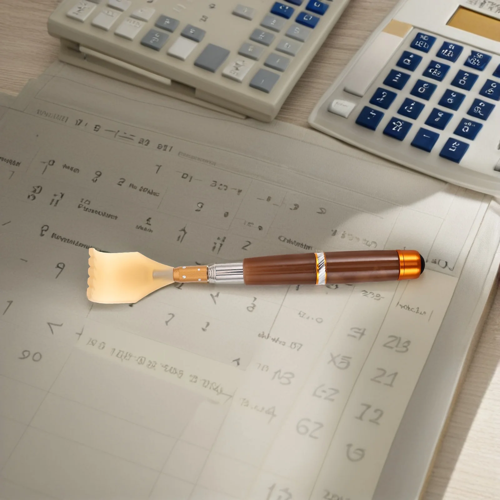 

Portable Extendable Back Scratcher Plastic Telescoping Massager Smooth Finish for Elderly Relief in Office Home on-The-Go Use