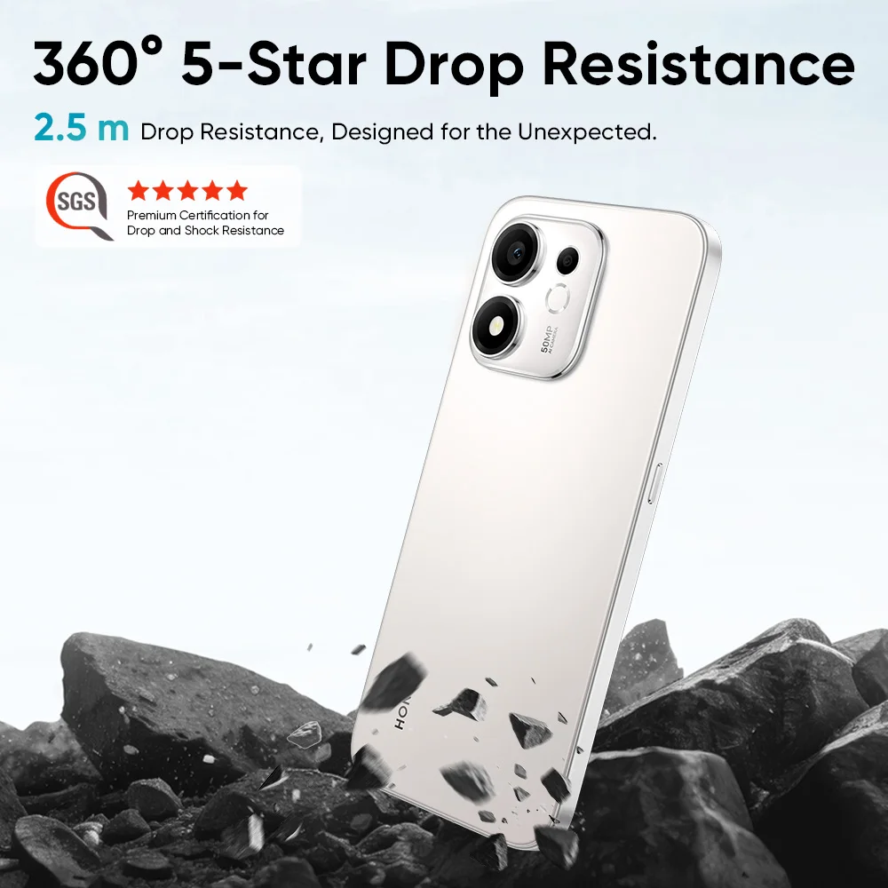 HONOR 600, Teléfono Inteligente 5G, Batería de 7700 mAh, Supercarga de 45 W, Snapdragon 4 Gen4, MagicOS 10, Pantalla de 6.87 Pulgadas, Cámara Trasera de 50 MP 5