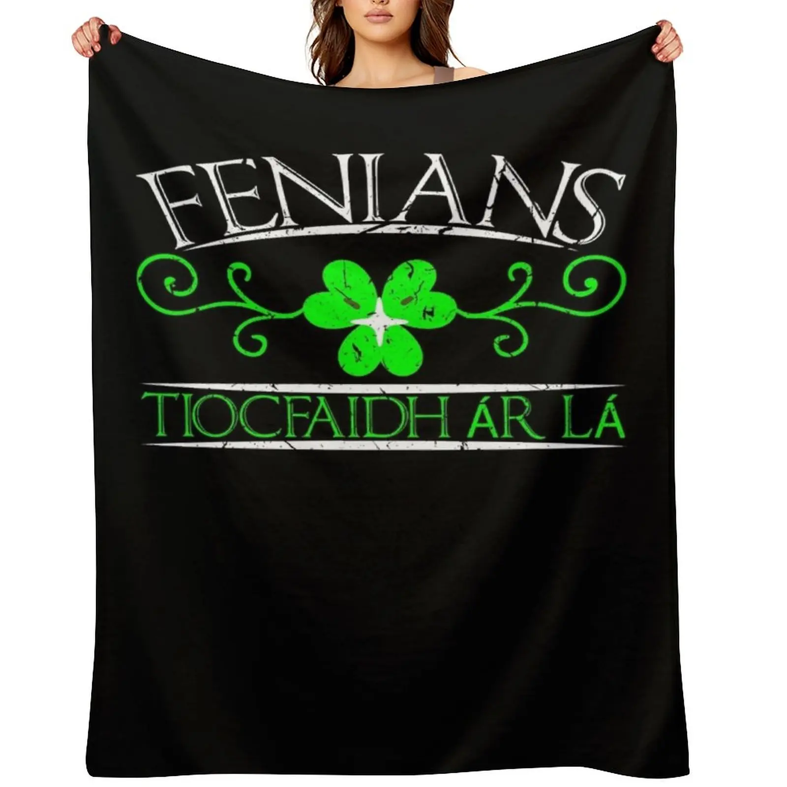 

Irish Republican Our Day Will Come Ireland Throw Blanket Shaggy Retros Luxury Throw Decorative Throw Blankets